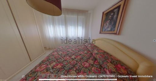 Camera da letto appartamento quadrilocale appartamento Grosseto, via Corridoni angolo Porciatti - Grosseto Invest
