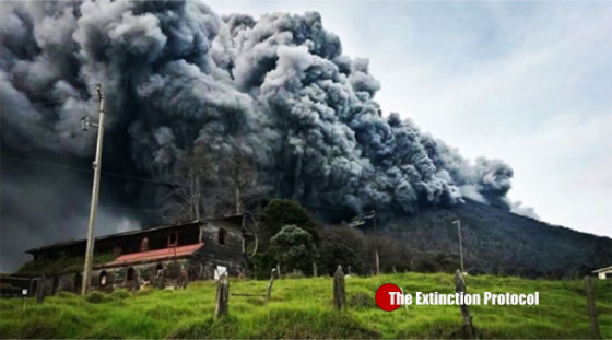 Hell opens? Costa Rica volcano erupts violently, spewing ash, column of smoke: hundreds seek medical Costa-rica-volcano-4
