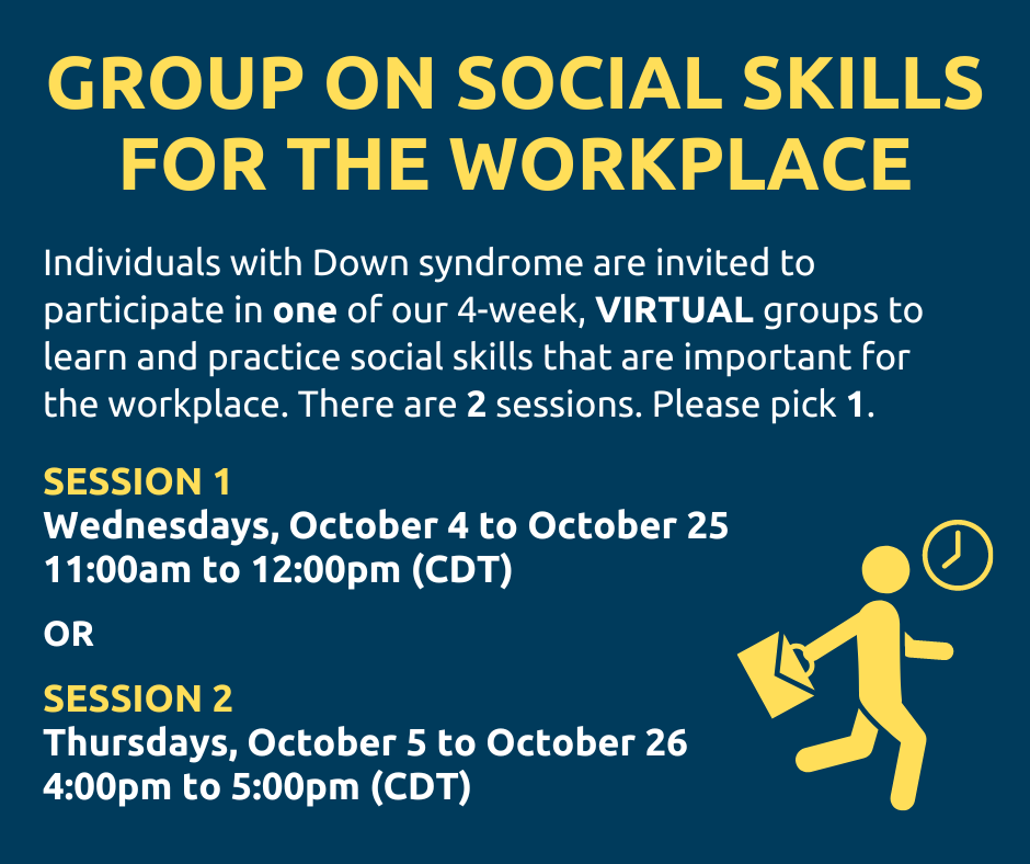 Social skills for the workplace group