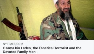 New York Times hails Osama bin Laden as a ‘devoted family man’