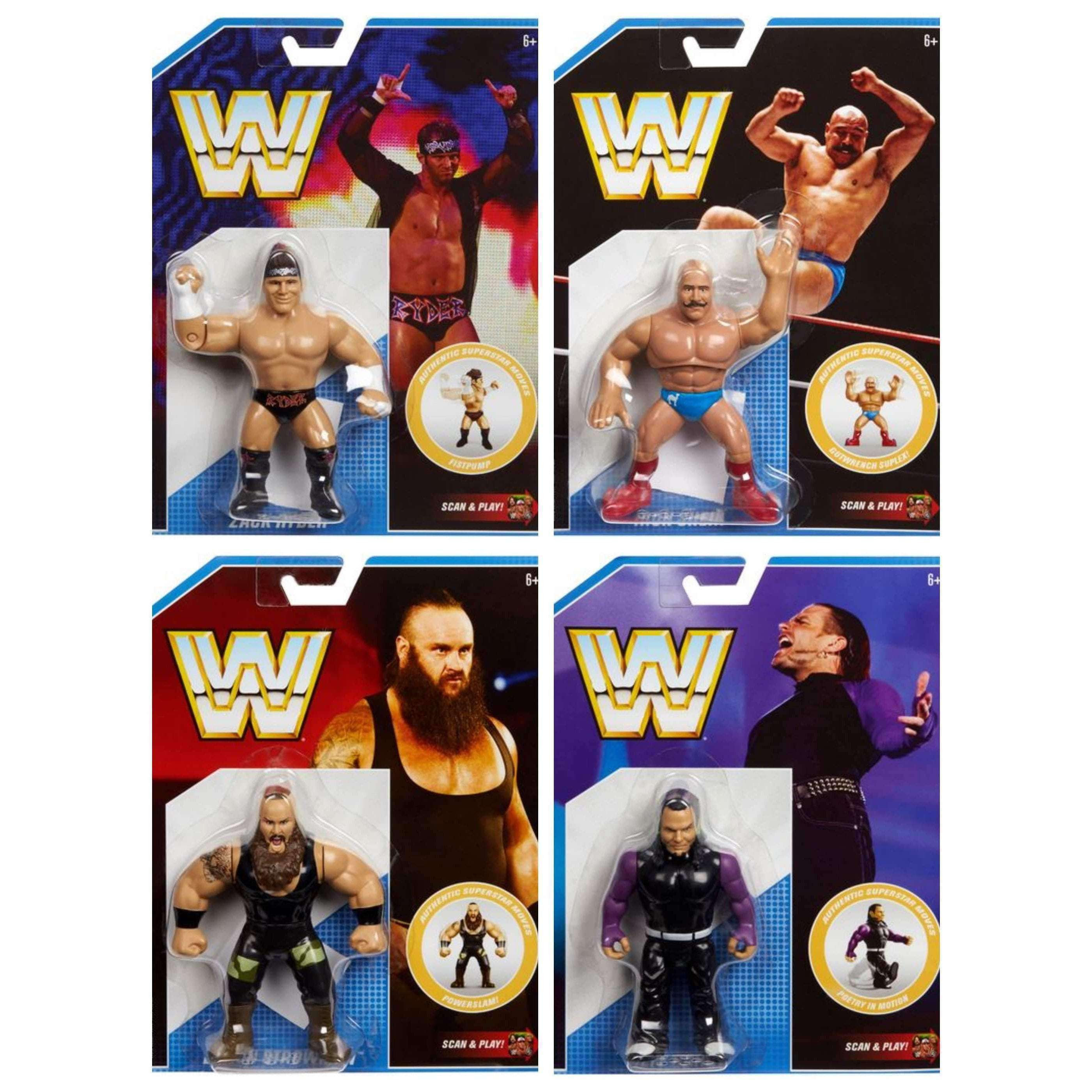 Image of WWE Retro Series 8 - Set of 4 - MARCH 2019