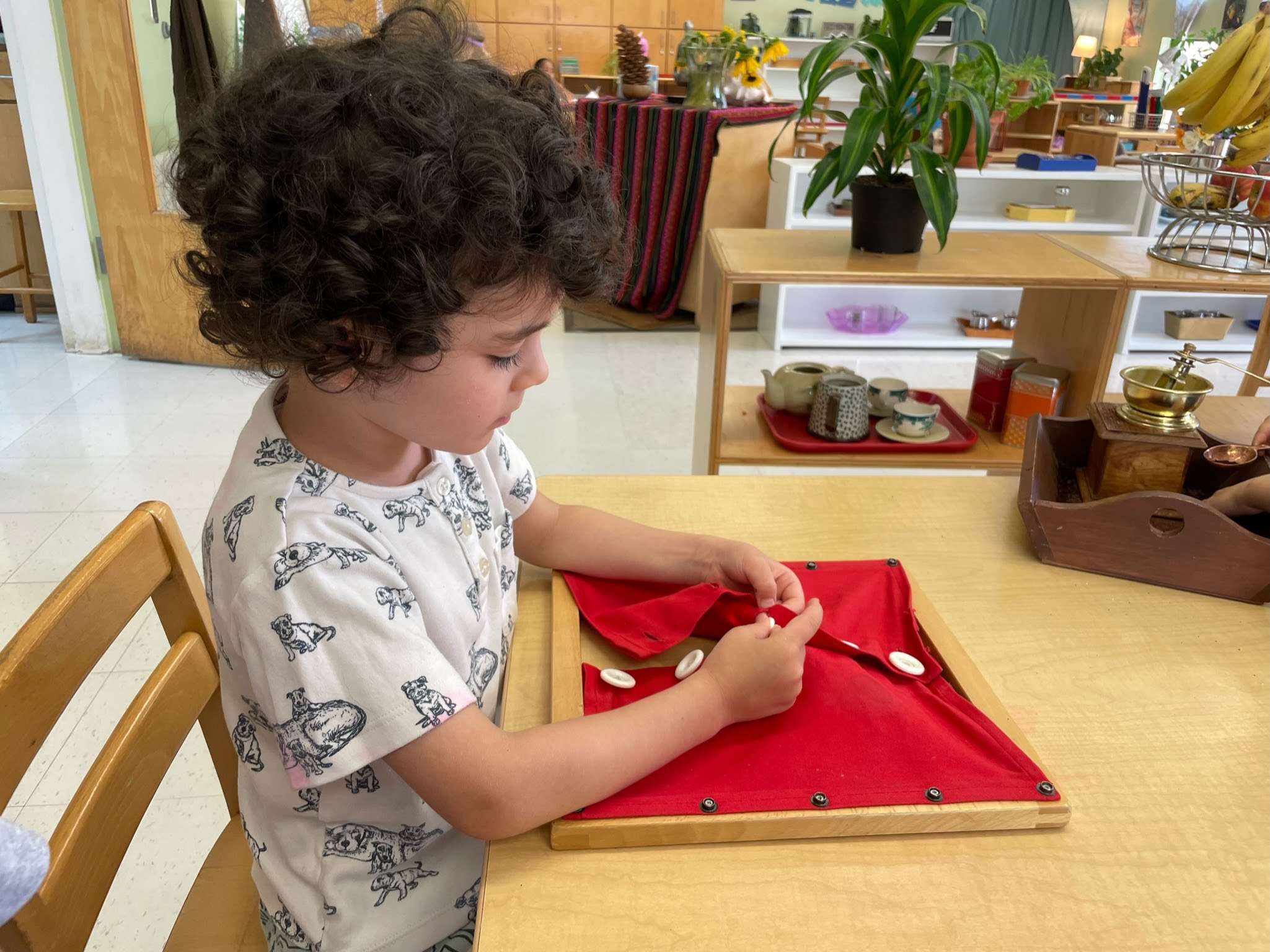 Inside Escuela: Montessori Materials &#8211; Dressing Frames