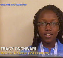 Tracy Onchwari, Medical Reserve Corp (MRC)