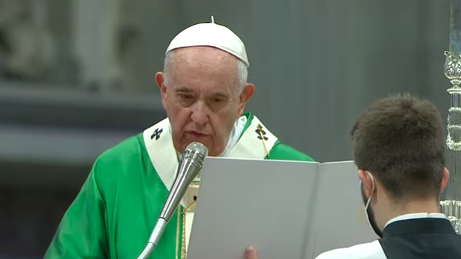El Papa, en la apertura del Sínodo