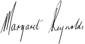 Margaret Reynolds signature