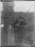 Doughboy on guard occupied Germany