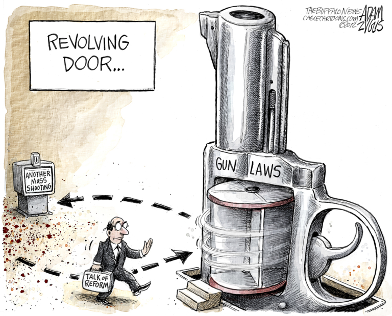 Republican NRA Gun shooting assault insurrection