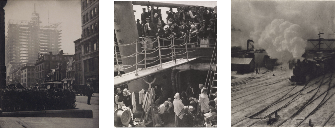 3 photos by alfred stieglitz