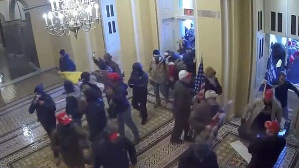 Watch: How Jan. 6 Security Footage Was Altered by Democrats to Add Provocative Sound