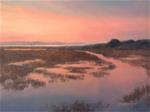 Tidal Marsh at Dawn - Posted on Friday, April 10, 2015 by Linda Schweitzer