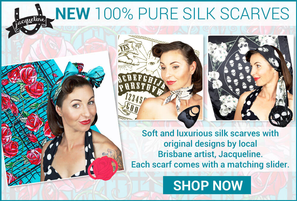 Jacqueline Creative Silk Scarves