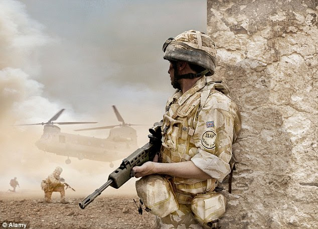 Drastic: A further 4,000 soldiers will go by 2020 - leaving the Army at its smallest size since the 1700s 