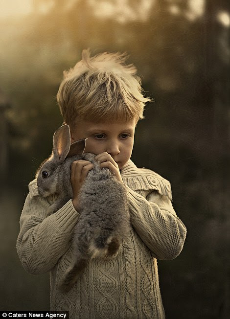 Evocative: Mrs Shumilova likes to use different light conditions - from street lights, fog, smoke, rain and snow - to 'give visual and emotional depth to the image'
