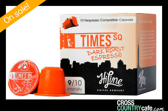 Times Square Nespresso compatible espresso capsules