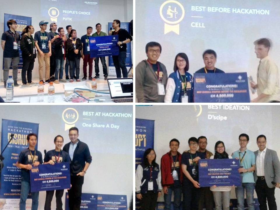 Empat Proyek Terbaik Hackathon C4TK 2016