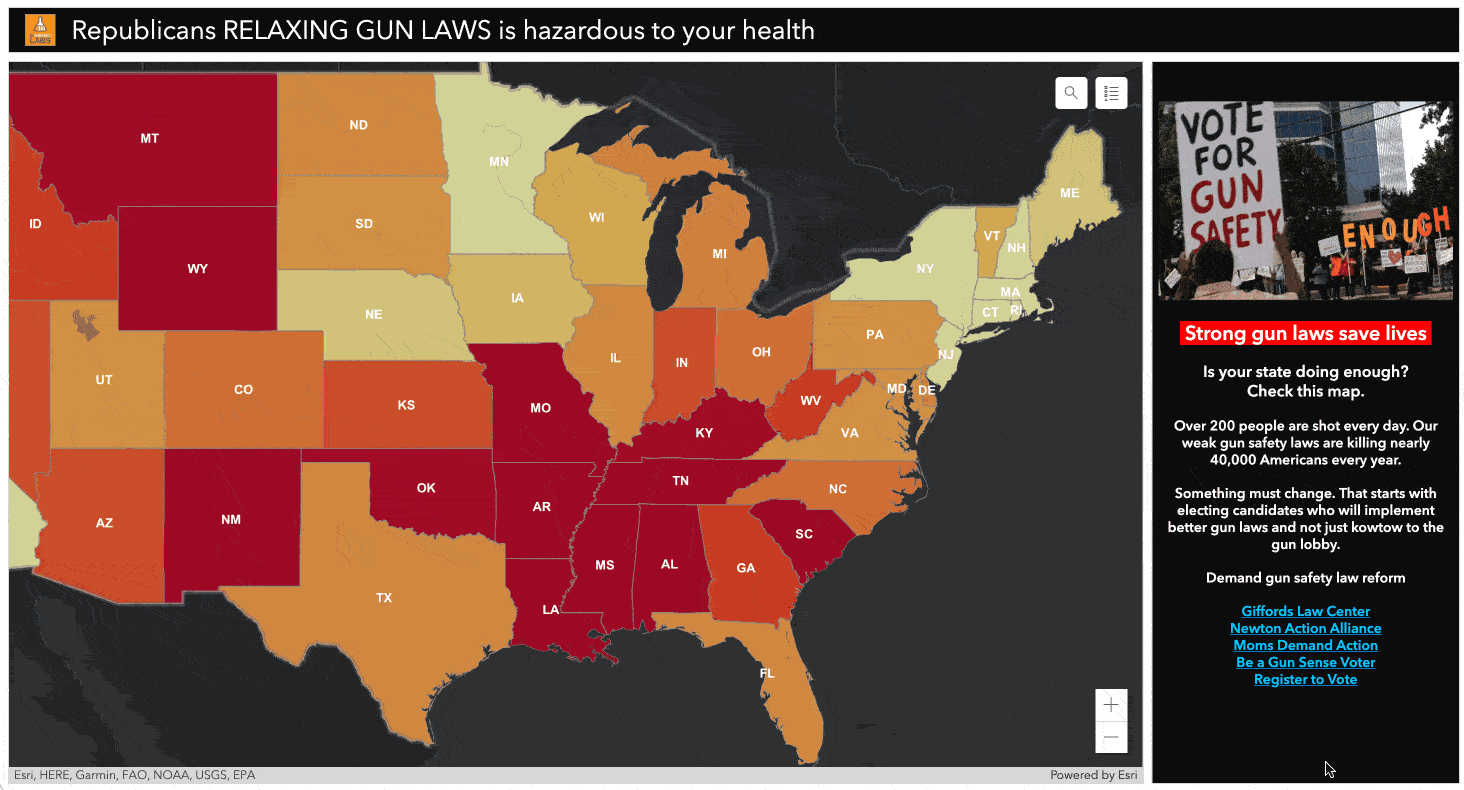 Strong gun safety laws reduce mass shootings and gun violence