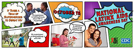 National Latinx AIDS Awareness Day October 15