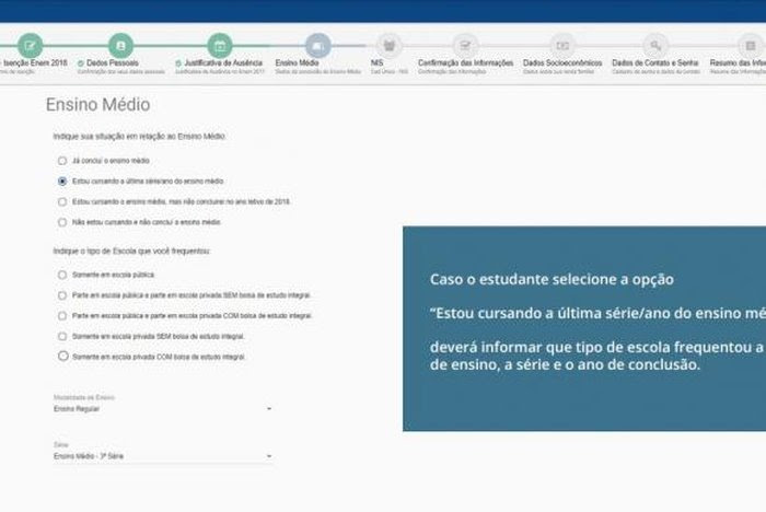 Divulgação / Inep Divulgação / Inep