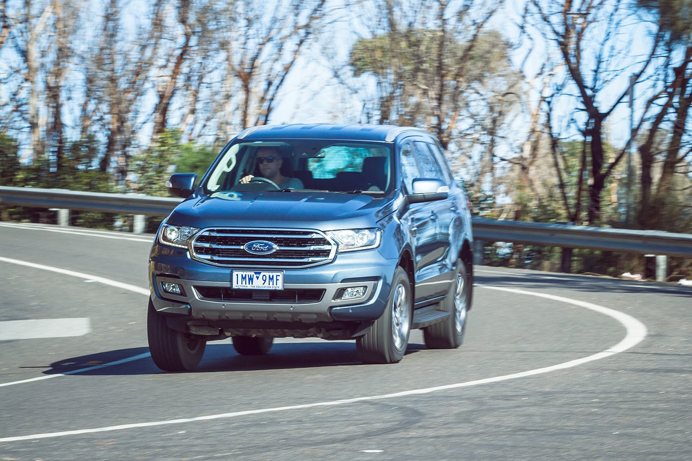 2019 Ford Everest on road