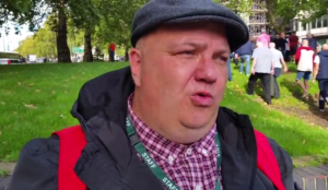 Video from UK: DFLA organizer says his group is protesting Muslim rape gangs