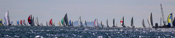 San Diego YC Hot Rum series start off Point Loma