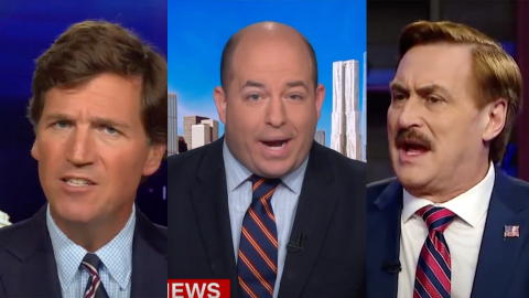 CNN's Brian Stelter Takes Aim at MyPillow for Advertising on Tucker Carlson's Show