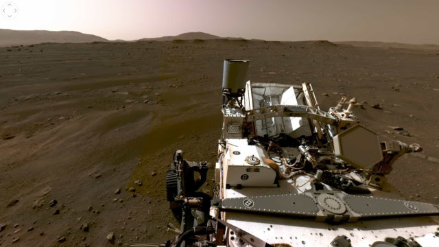 Gravação da NASA revela som (barulhento) do Perseverance em Marte