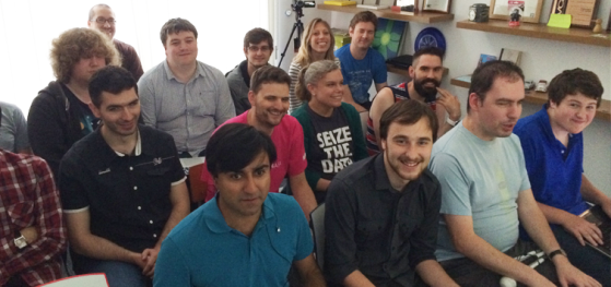 Participantes da hackathon Londres without Limits