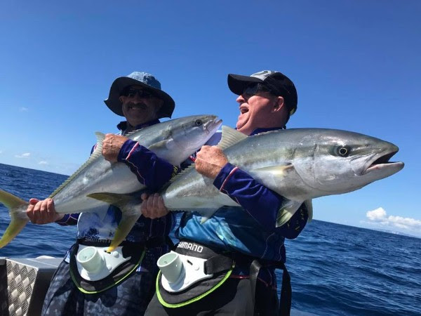 Happy customers on a Epic Adventures charter