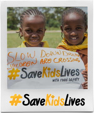 #SaveKidsLives with road safety