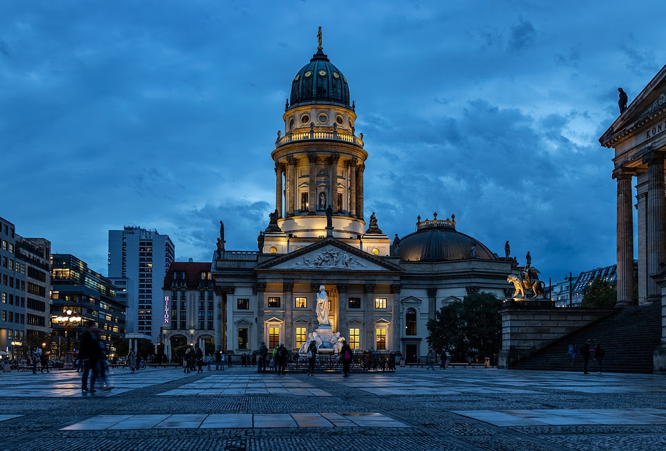 Hora Azul, Berlim, Catedral De Berlim, Céu, Construção