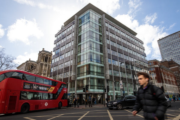 The headquarters of Cambridge Analytica in London. The company has faced a backlash after using Facebook to create psychological profiles of voters.