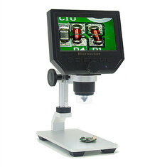 Microscópio de Mustool G600 Digital 1-600X 3.6MP 4.3inch HD