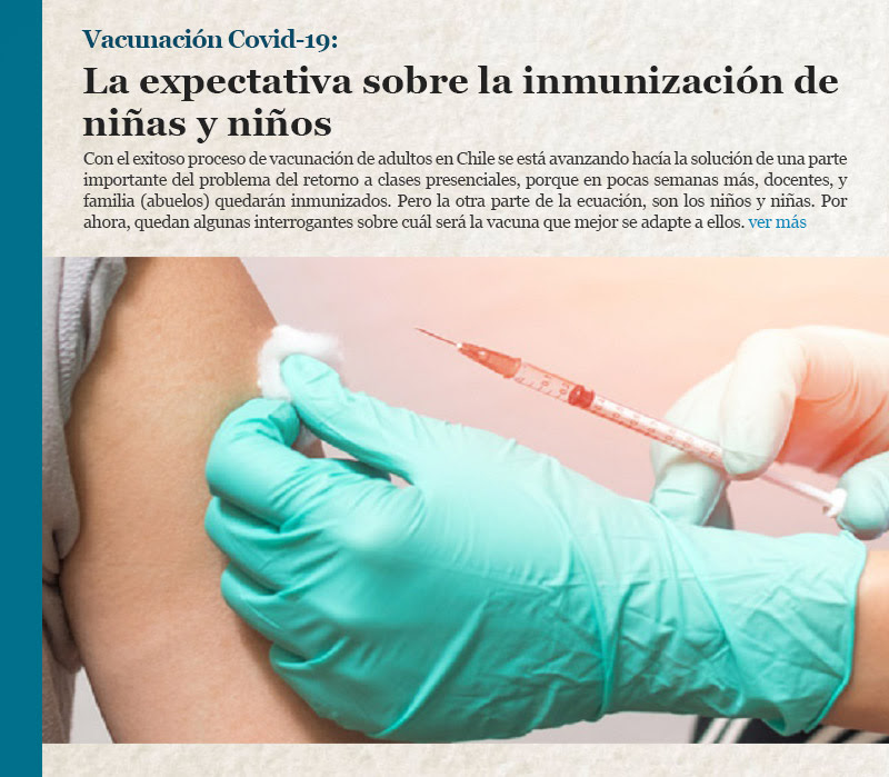 Vacunación Covid-19: la expectativa sobre la inmunización de niñas y niños