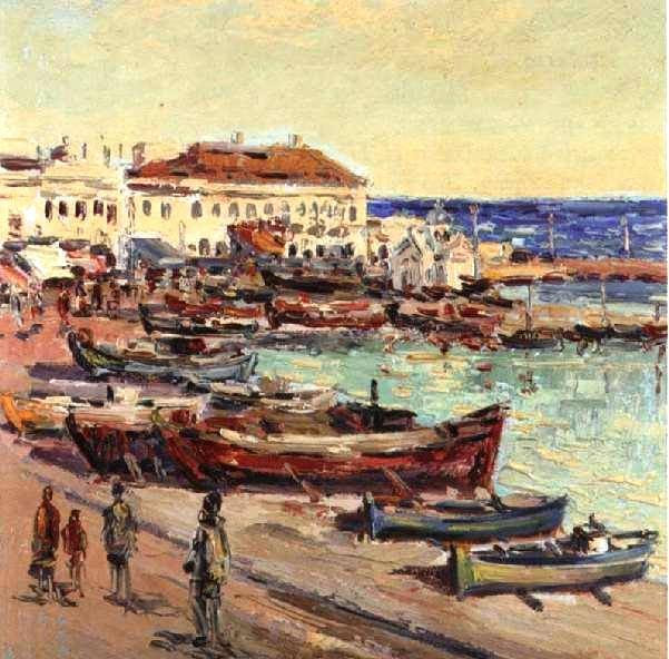 Βύρων Μάγκος 1924-2004 Mykonos Gialos