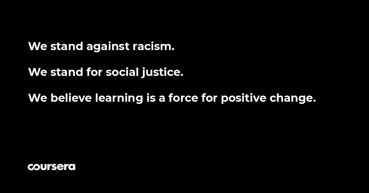  We stand against racism. We stand for social justice. We believe learning is a force for positive change. ... 