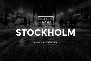 Stockholm - 25 Modern Vintage Logos