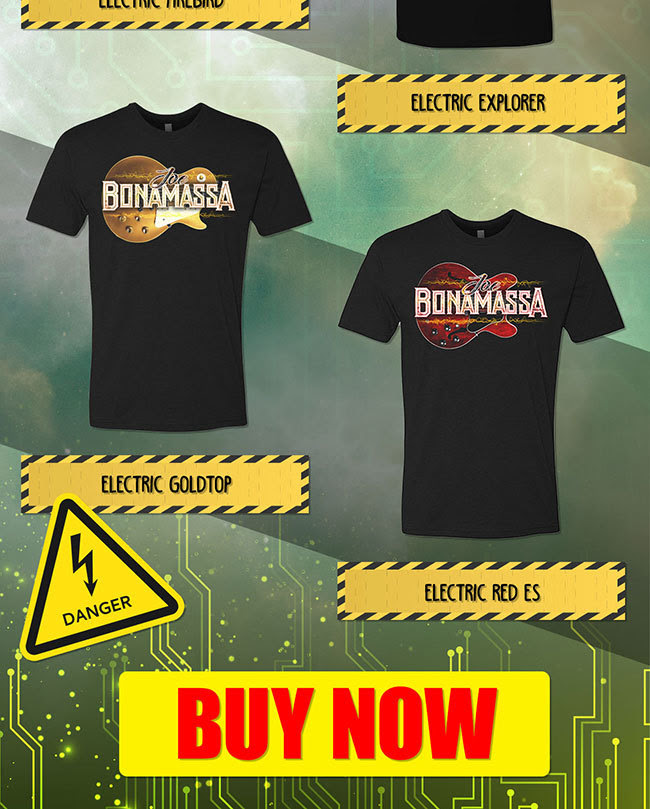 Get the latest deals on Bonamassa merch here!