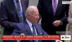 WATCH: Kamala Tries Bossing Biden At His Own Signing Ceremony Then He Snaps Back