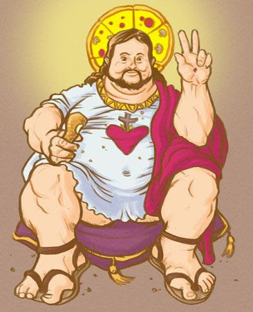 Cool fat Jesus