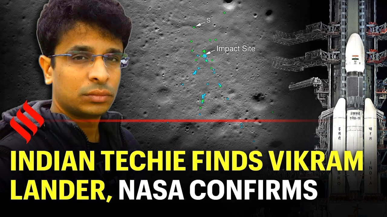 Image result for nasa finds indian moon lander