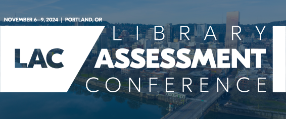 Library Assessment Conference 2024 logo 