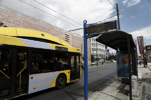 Στάση εργασίας στα τρόλεϊ την Τετάρτη