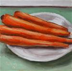 Plate of Four Carrots - Posted on Wednesday, April 15, 2015 by Stacy Weitz Minch