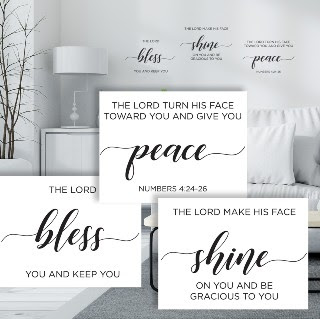Blessing Wall Decal Blessing Wall Decal