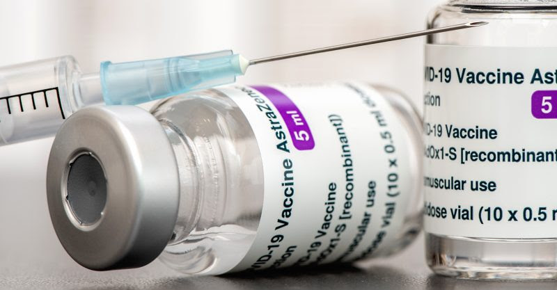AstraZeneca Woes Persist as Vaccine Side Effects Generate Headlines AstraZeneca-Covid-vaccine-man-loses-half-intestines-feature-800x417