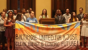 Baltimore City Climate Resolution Passes Unanimously 7.22.17