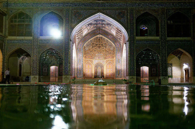 Шираз. Мечеть Насир аль-Мульк.