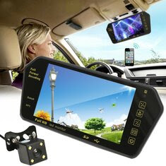 7 Inch TFT LCD Bluetooth Car Rear View Camera