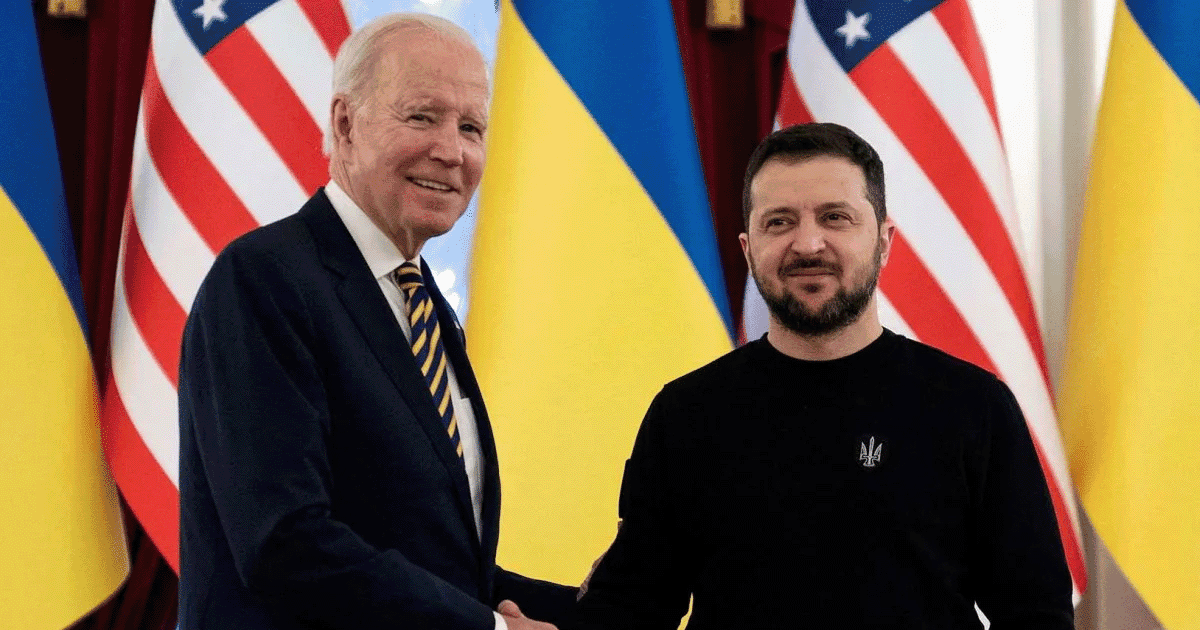 After Biden Pledges More Ukraine Support Ukraine - He Gets Nailed With a Damning Report